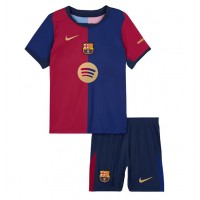 Camisa de time de futebol Barcelona Dani Olmo #20 Replicas 1º Equipamento Infantil 2024-25 Manga Curta (+ Calças curtas)